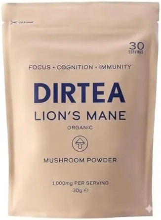 DIRTEA Lions Mane Mushroom Powder