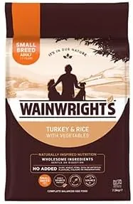 2.0KG Turkey & Rice with vegetables, Small Breed, Adult